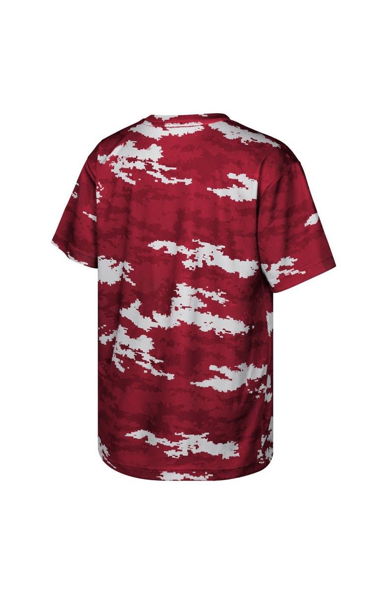 Outerstuff Youth Crimson Oklahoma Sooners Scrimmage Sublimated T-Shirt, Alternate, color, Crimson
