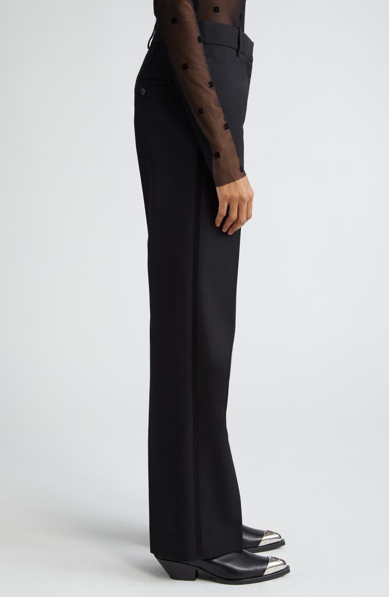 Givenchy Wool & Mohair Straight Leg Pants, Alternate, color, 