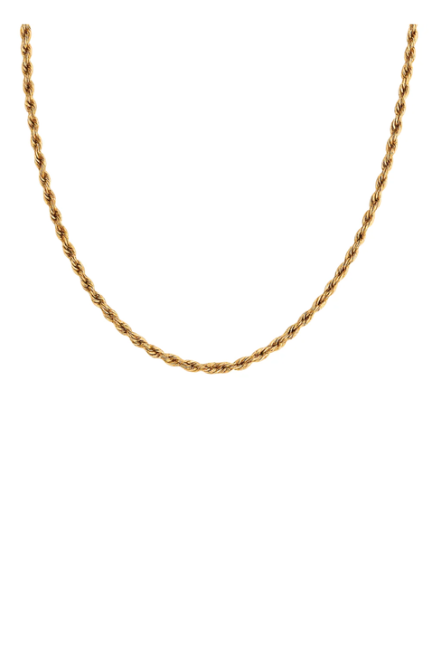 Timeless Gold Rope Necklace