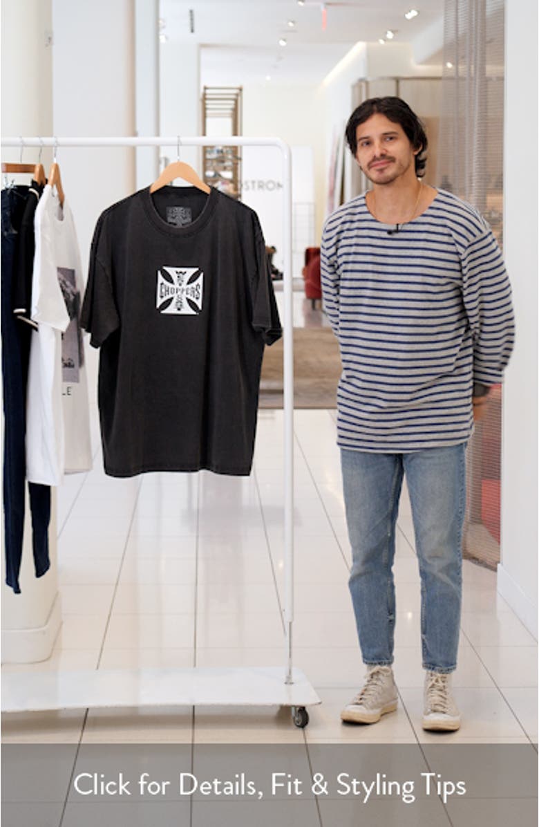 West Coast Choppers Cotton Graphic T-Shirt, sales video thumbnail