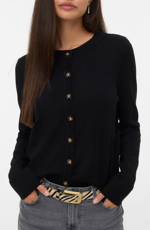 Saba Stripe Crop Cardigan