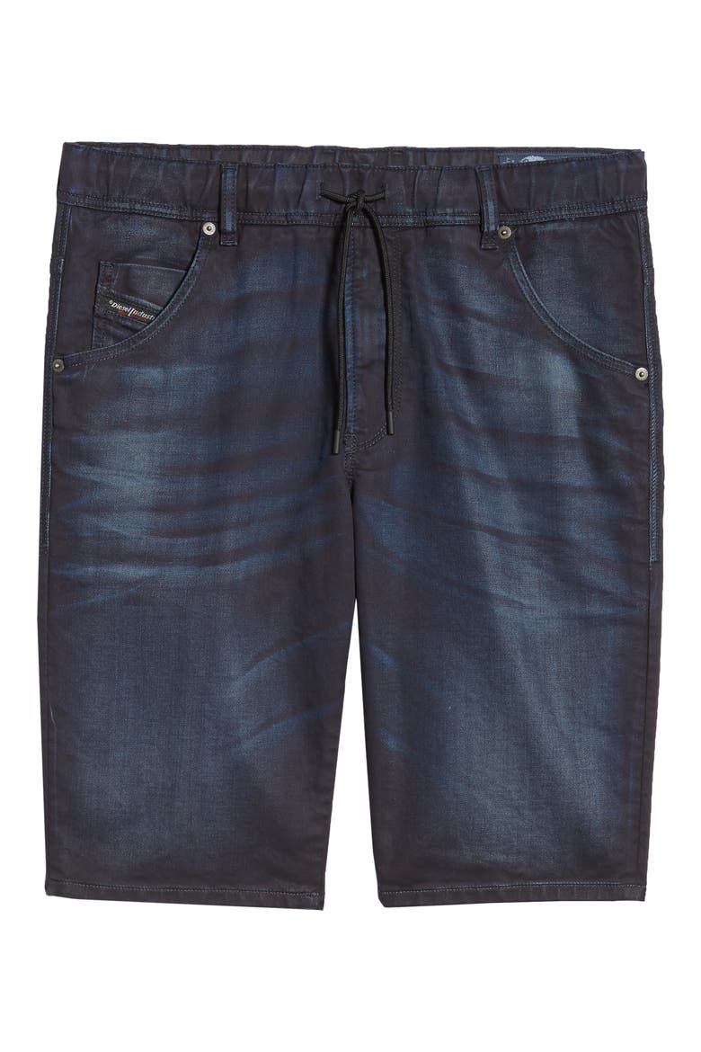 D-Krooshort JoggJeans Shorts, Alternate, color, DARK DENIM