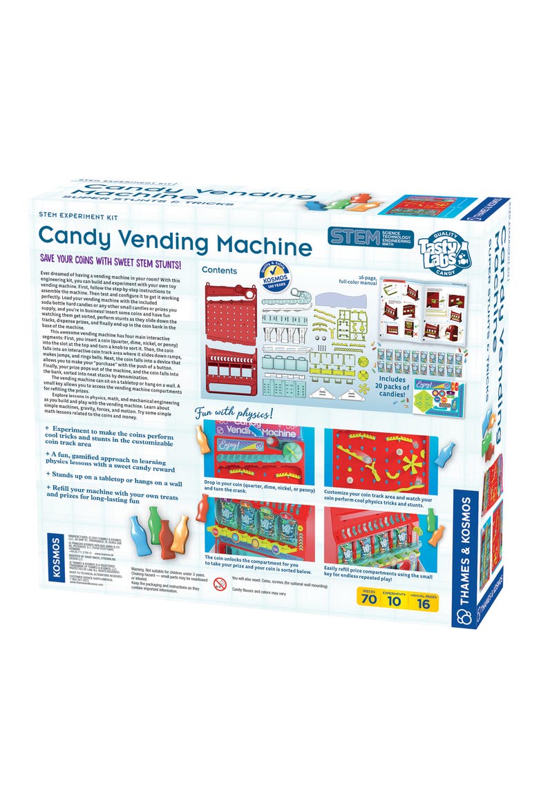 Candy Vending Machine Toy, Alternate, color, ASST