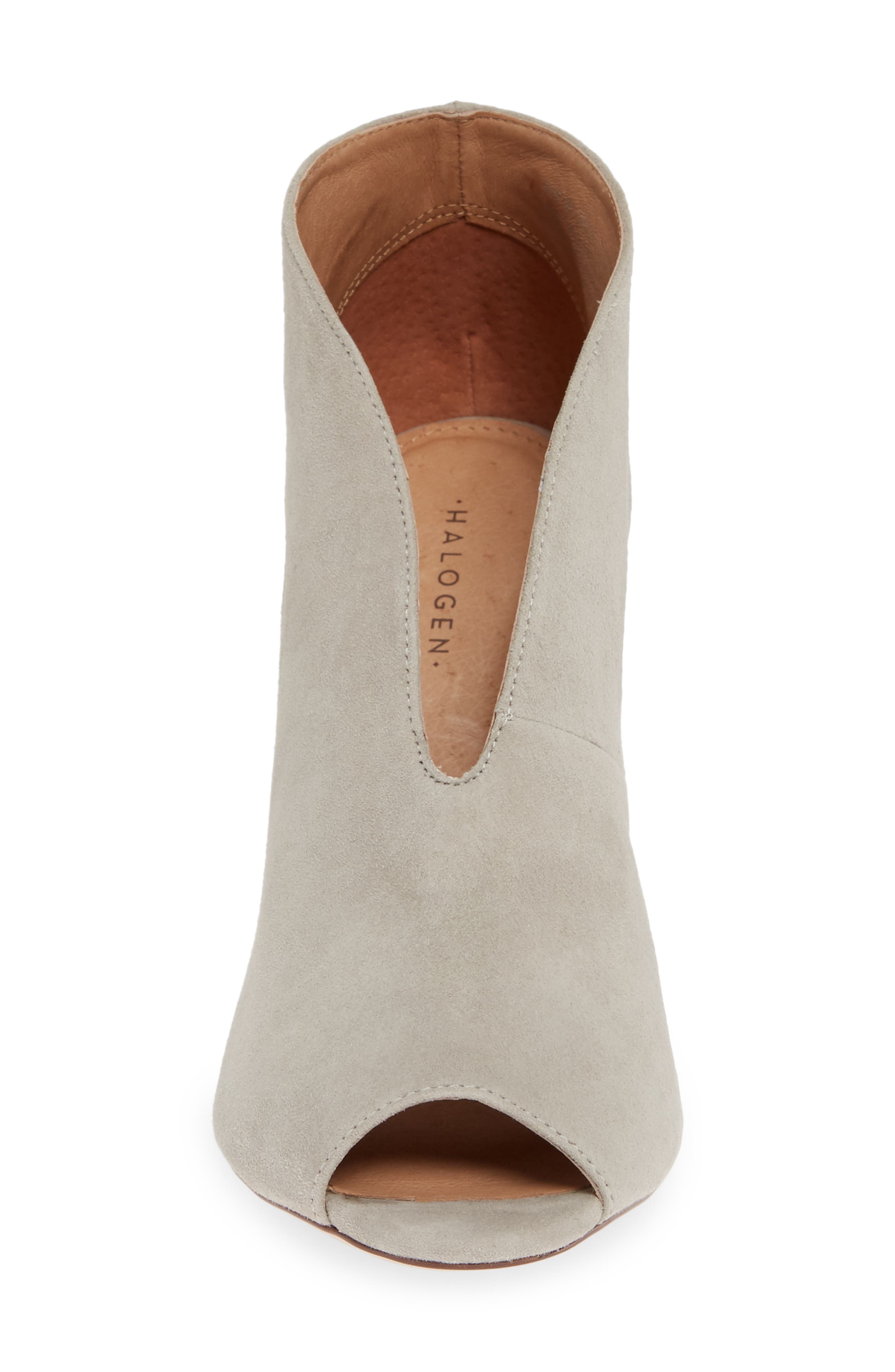 Rowen Bootie, Alternate, color, GREY SUEDE