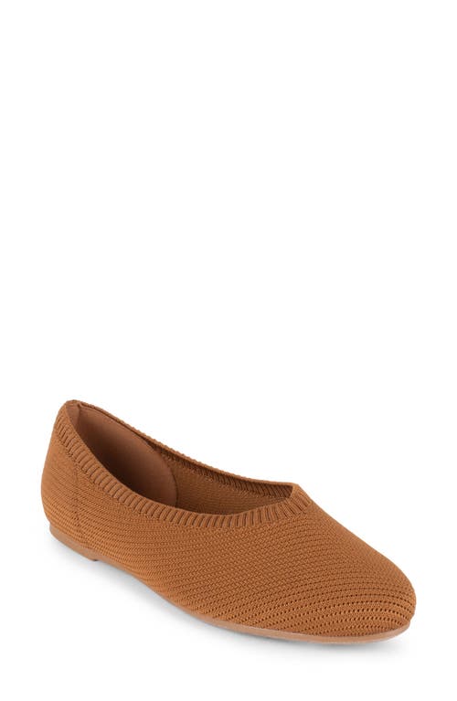Tahari Martinique Flat In Brown