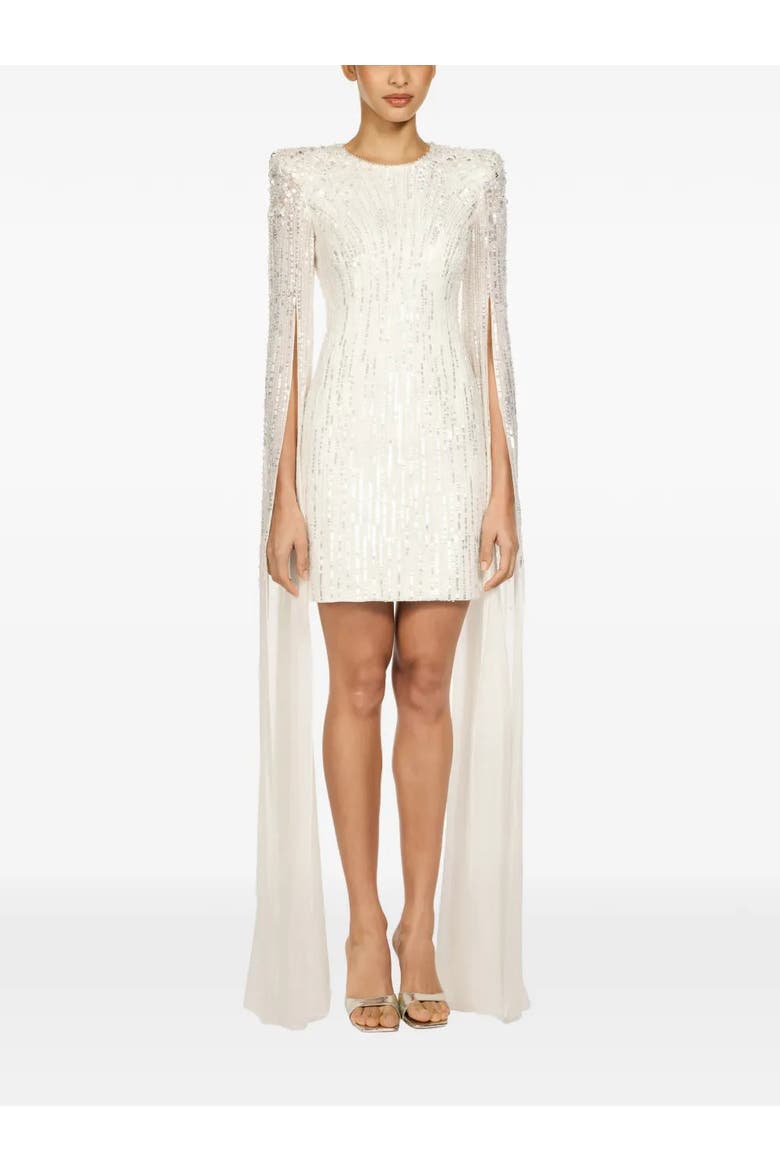 Sweet Magic Embellished Sleeve Dress, Alternate, color, Ivory
