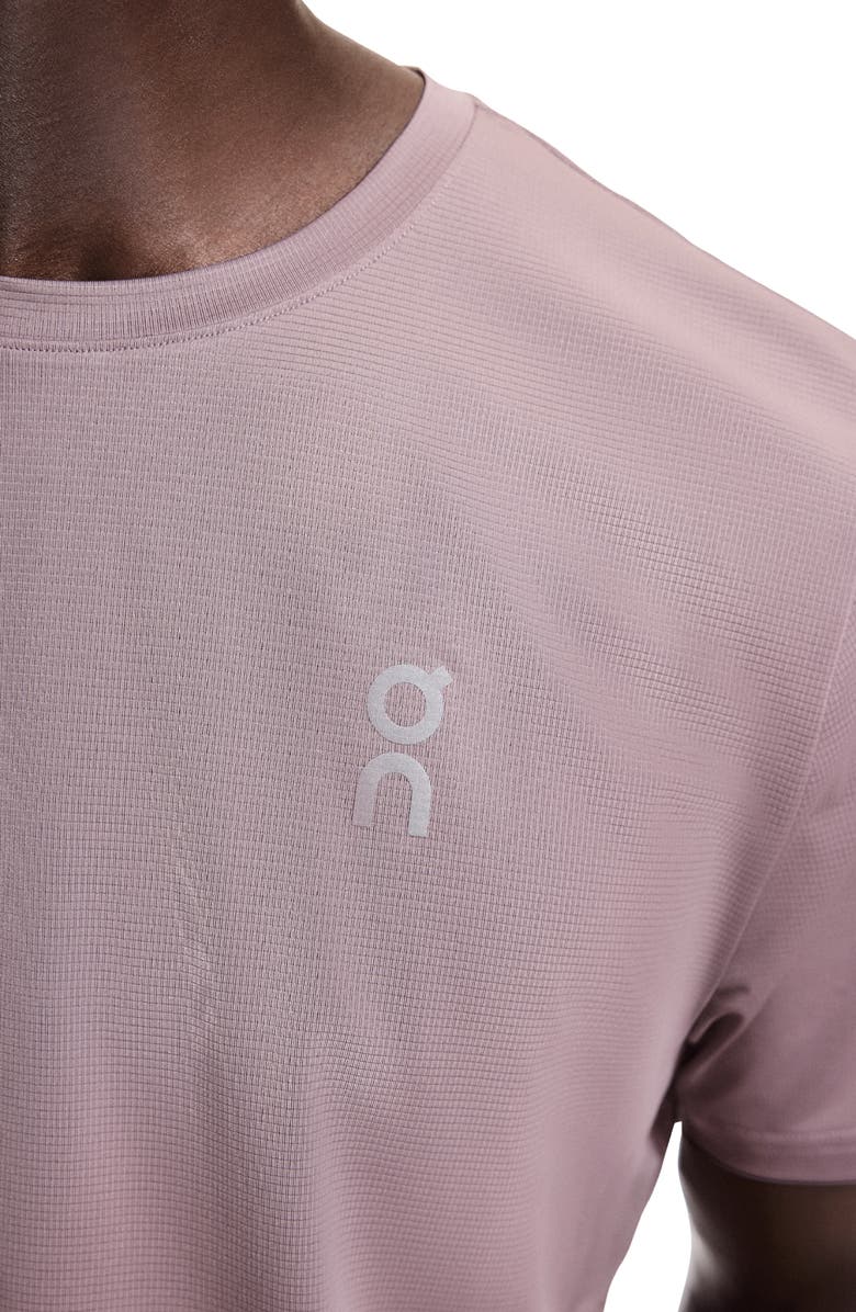 On Core-T Running T-Shirt, Alternate, color, Heron