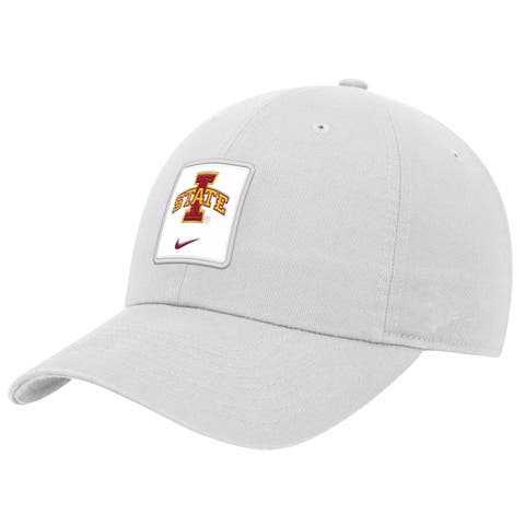 Men's Nike White Iowa State Cyclones 2026 On-Field Club Adjustable Hat