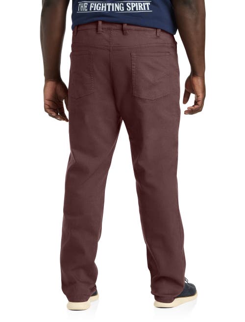 TRUE NATION BY DXL TRUE NATION BY DXL ATHLETIC-FIT 5-POCKET EVERYDAY STRETCH TWILL PANTS