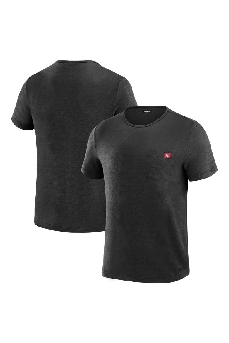Men's J. Palmer Black San Francisco 49ers In-The-Pocket T-Shirt, Main, color, Black