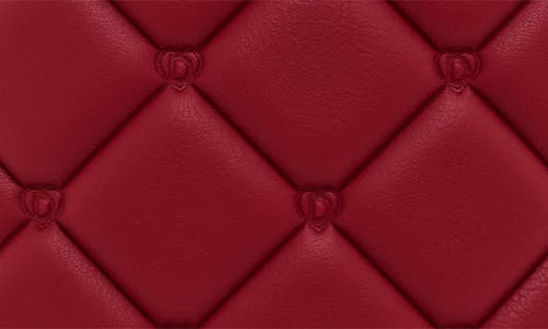 Desigual Faux Leather Backpack In Maroon