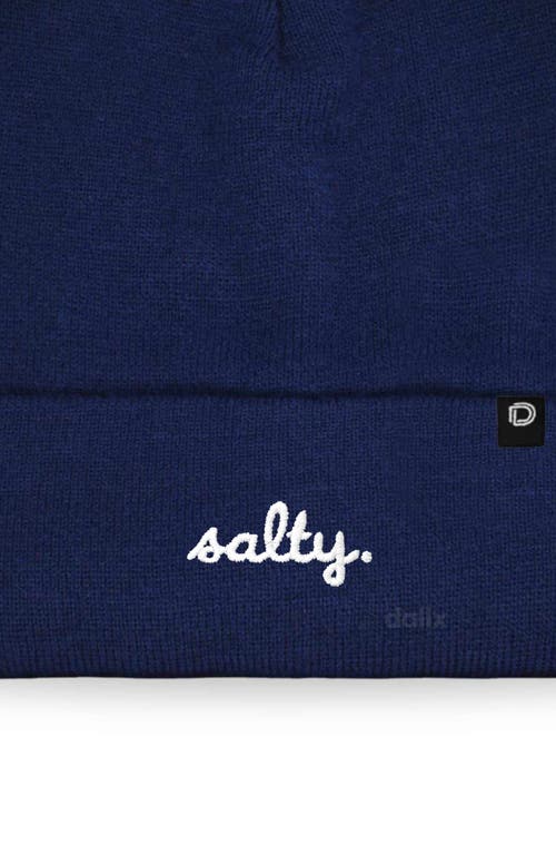 Dalix Salty Beanie Cap In Blue