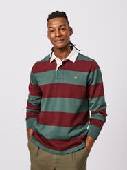 Aubin Irnham Long Sleeve Collared Rugby Shirt