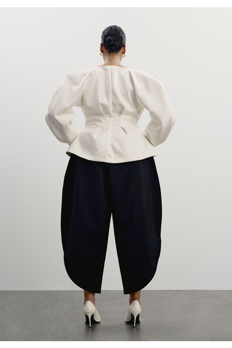 Crescent Moon Jacket, Alternate, color, VANILLA ICE