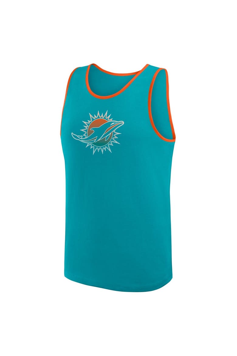 Men's Fanatics  Aqua Miami Dolphins Unmatched Success Tank Top, Alternate, color, Aqua
