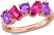 Julianna B. Gemstone 5-Stone Ring Sterling Silver