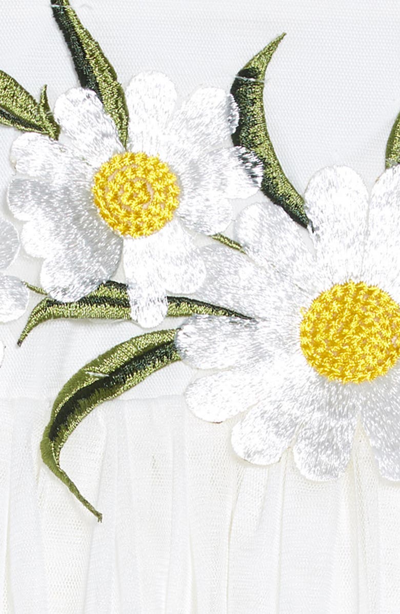 Popatu Daisy Tulle Dress, Alternate, color, 