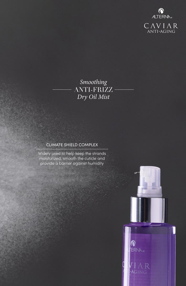 ALTERNA<sup>®</sup> Caviar Anti-Aging Smoothing Anti-Frizz Dry Oil Mist, Alternate, color, 