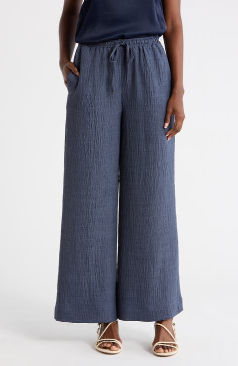 Woven Drawstring Pants