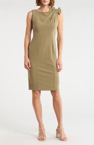 Calvin Klein Bow Sheath Dress