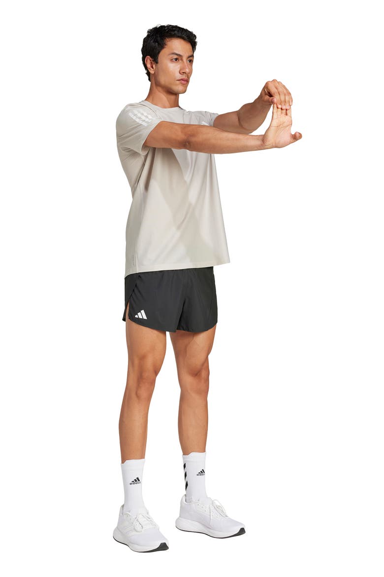 Own the Run Performance T-Shirt, Alternate, color, WONDER ALUMINA