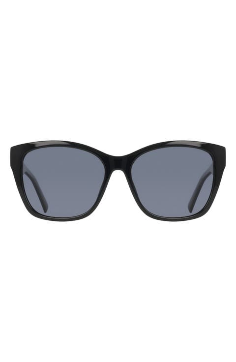 57mm Modified Square Sunglasses