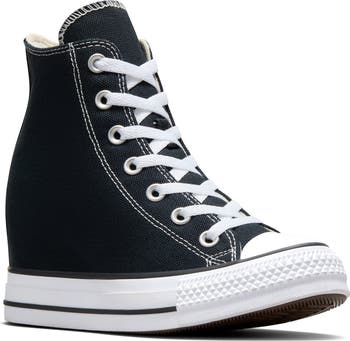 Converse Chuck Taylor Wedge store platform shoes. Size 8