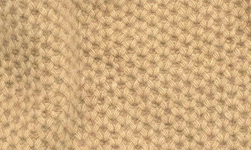 Portolano Honeycomb Cashmere Beanie In Neutral