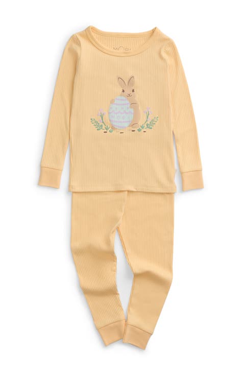 Ribbed Print Pyjama Set (Toddler)