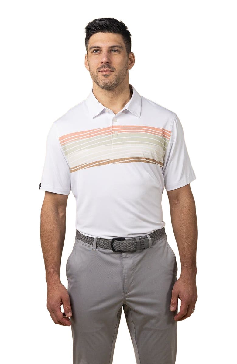 ASHWORTH GOLF Tide Polo, Alternate, color, White