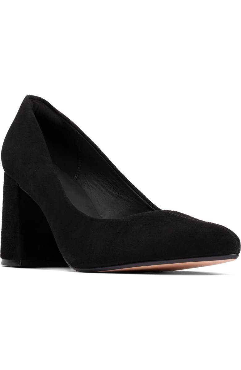 Clarks<sup>®</sup> Laina85 Block Heel Pump, Main, color,