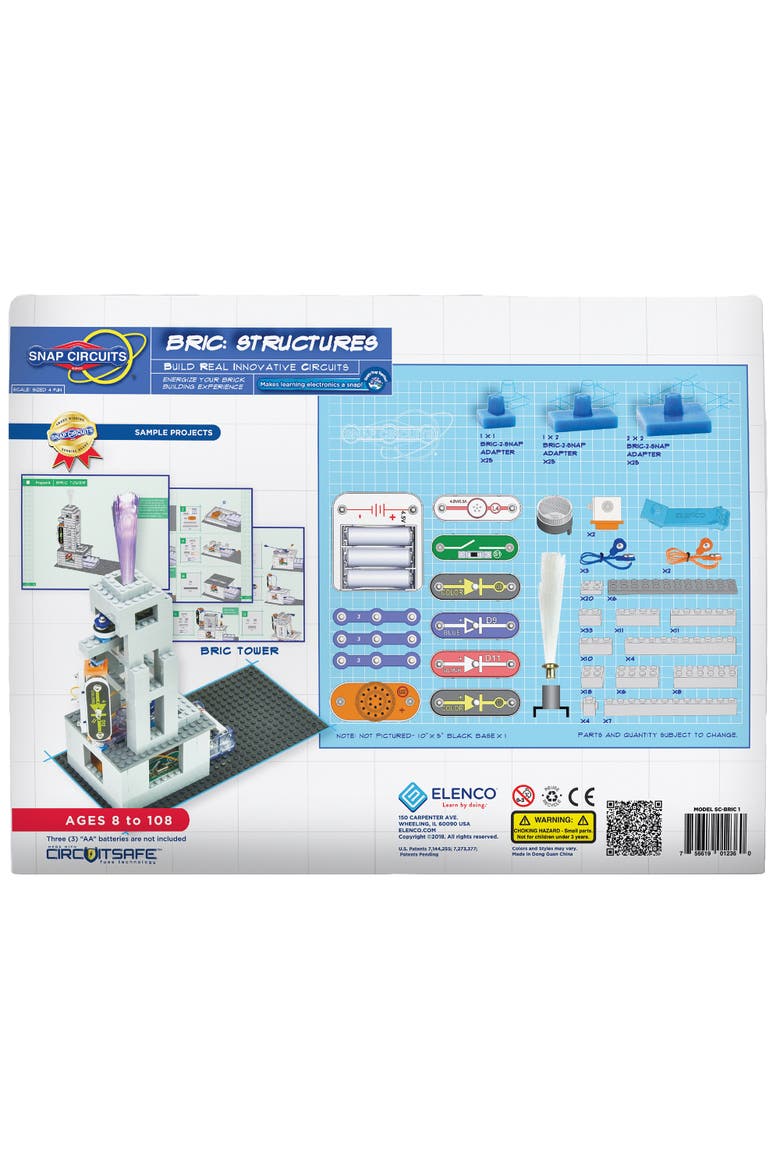Bric Structures Exploration 200 Piece Kit, Alternate, color, Multicolored