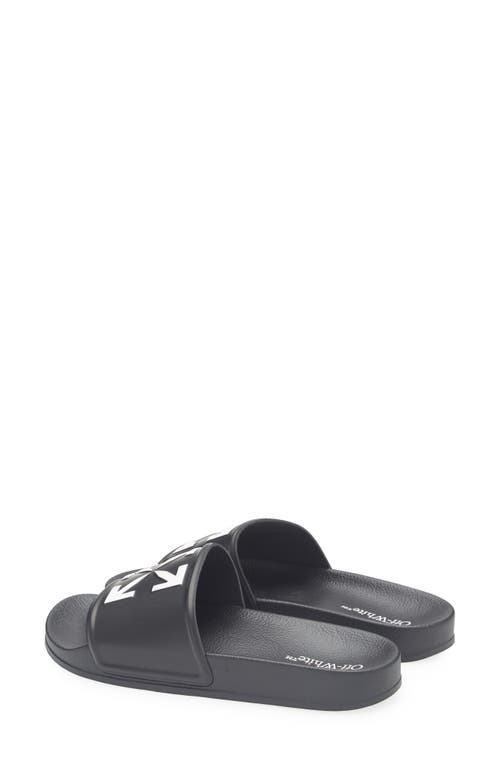 Off-white Arrow Pool Slide Sandal In Multi