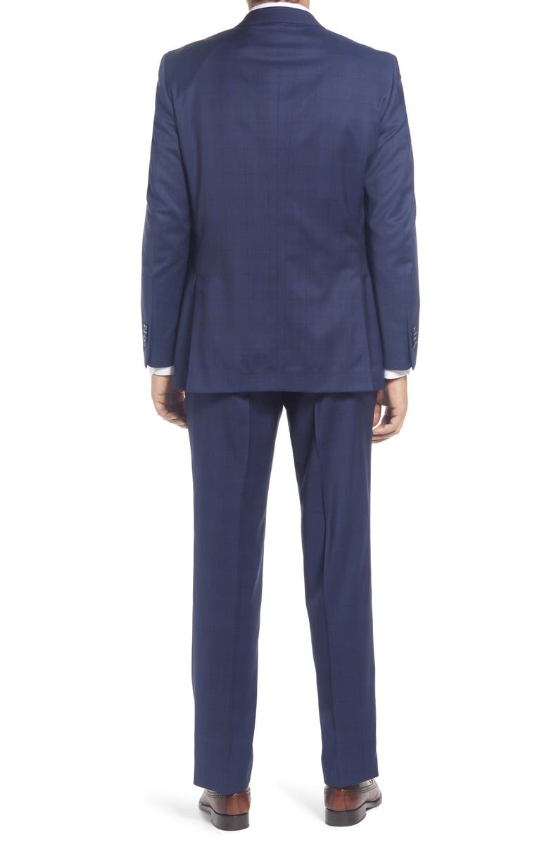 Peter Millar Classic Fit Solid Navy Wool Suit, Alternate, color,