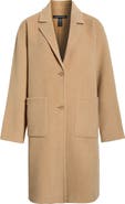 Eileen Fisher Long Wool Coat
