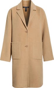 Eileen Fisher Long Wool Coat