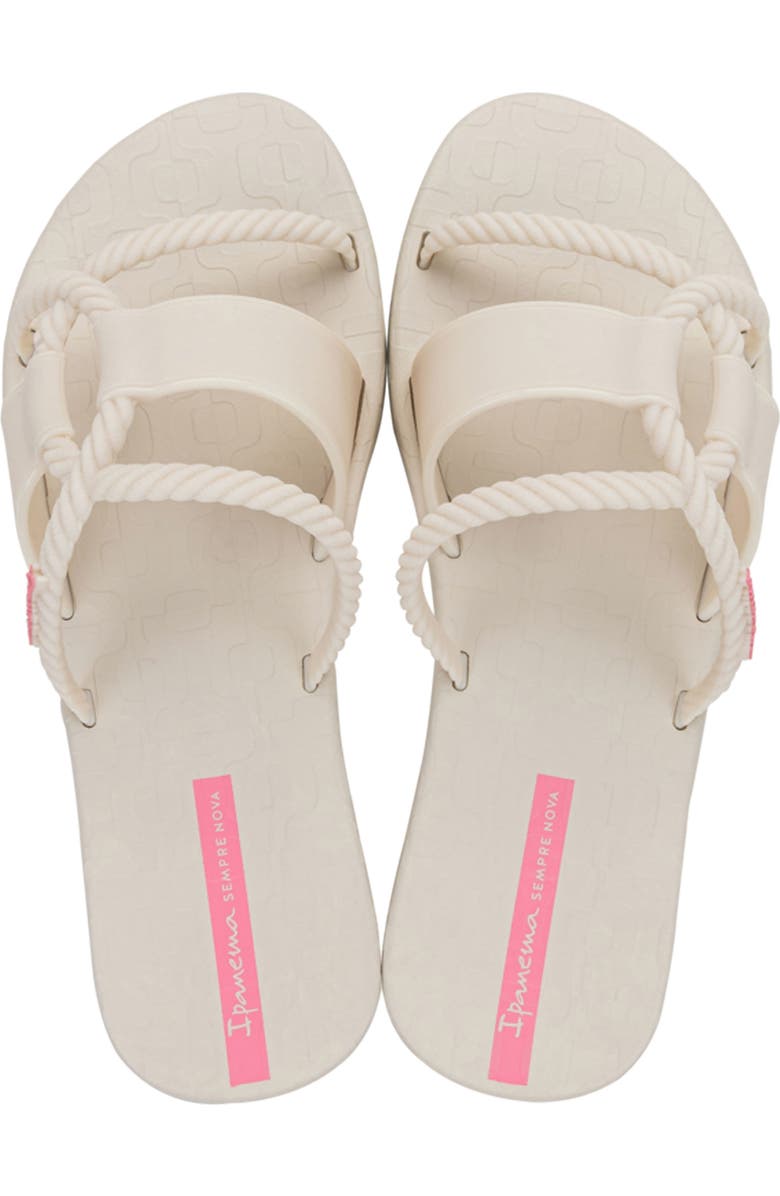 Ipanema Diversa Slide Sandal, Alternate, color, Off White/ Pink