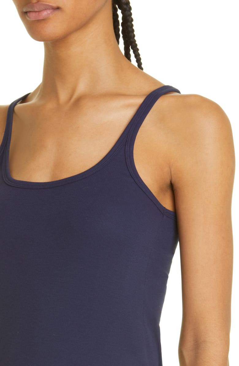 TOTEME Scoop Neck Rib Tank, Alternate, color, 