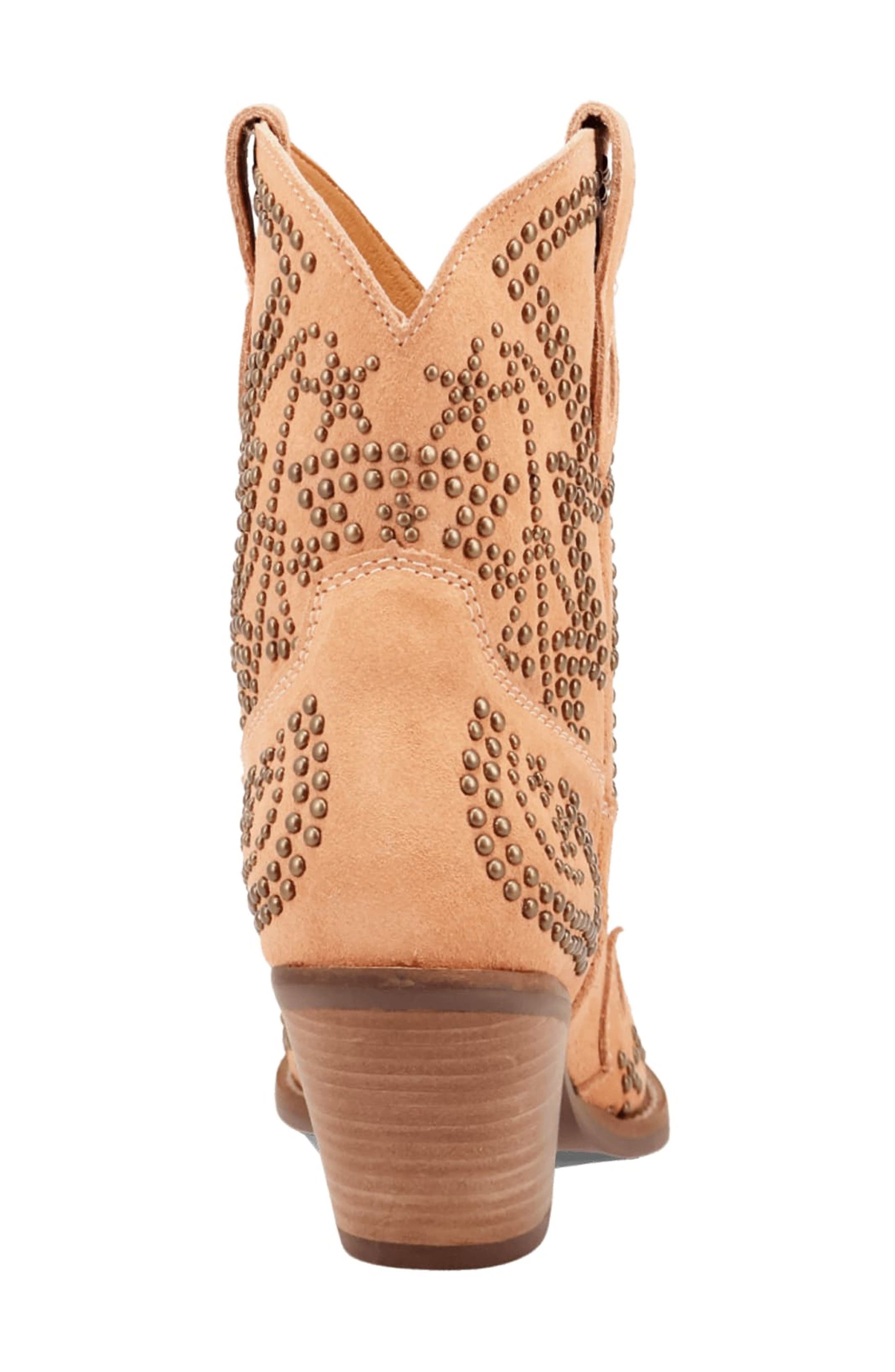 Seein' Stars Western Boot, Alternate, color, PEACH