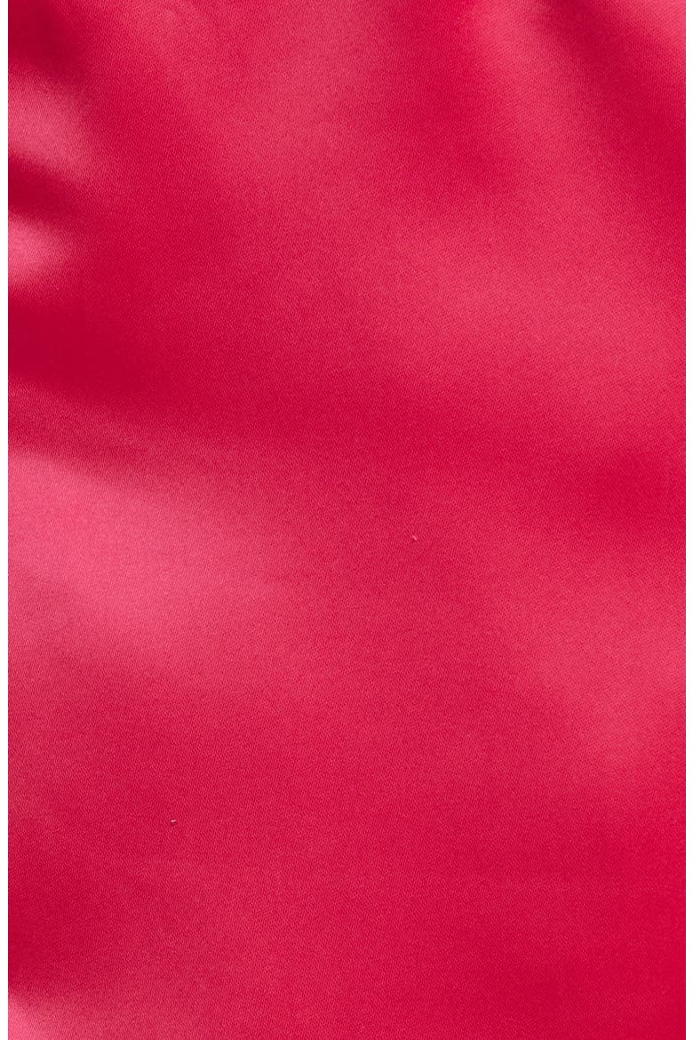 Stretch Satin Miniskirt, Alternate, color, PINK
