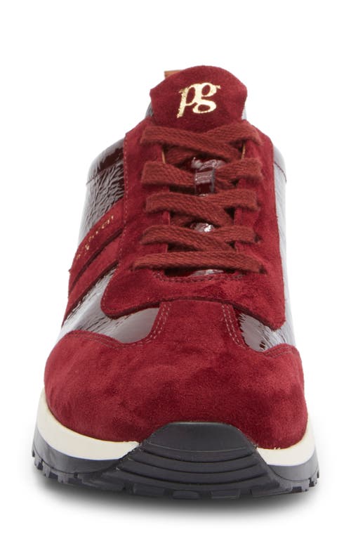 Paul Green Carrie Sneaker In Red