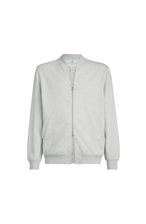 Sweatshirt with zipper