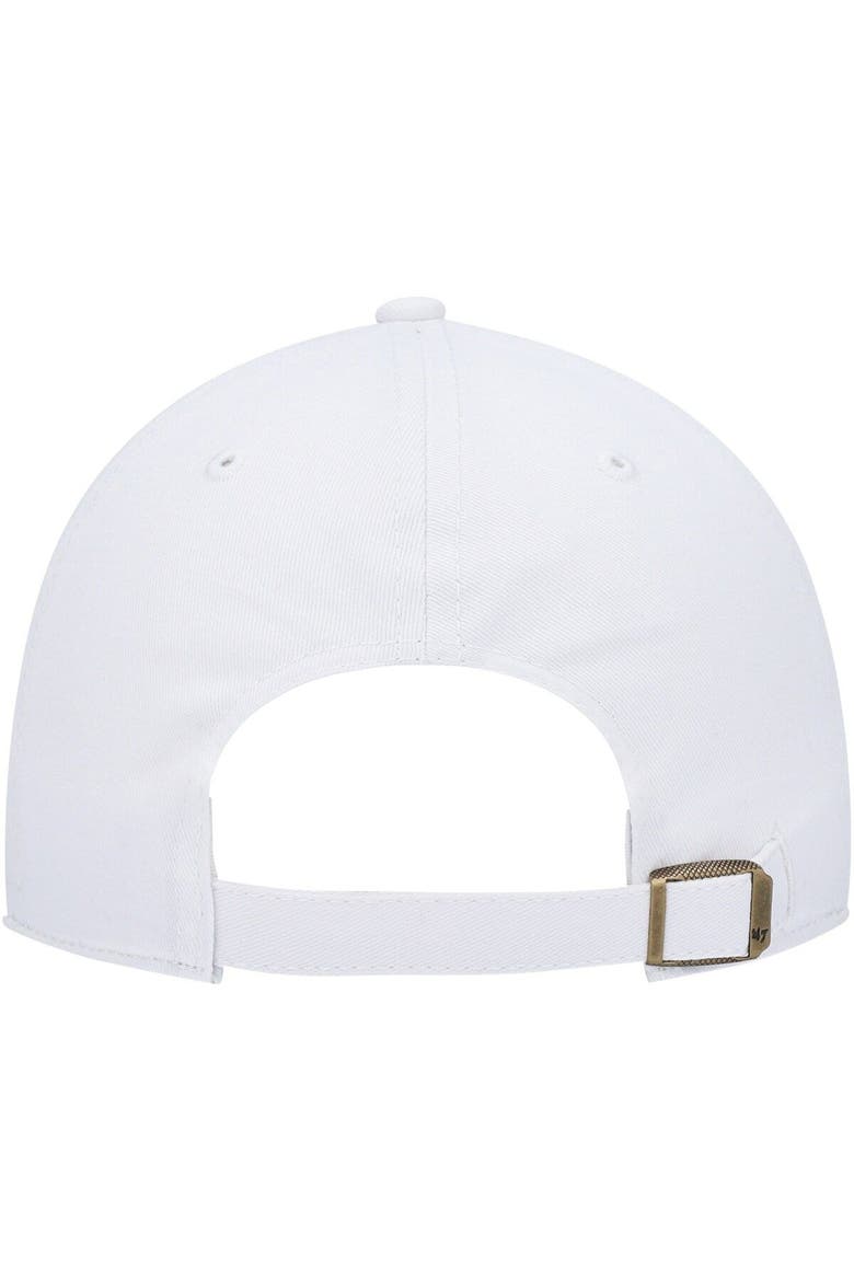 Women's '47 White Arizona Cardinals Miata Clean Up Logo Adjustable Hat, Alternate, color, White