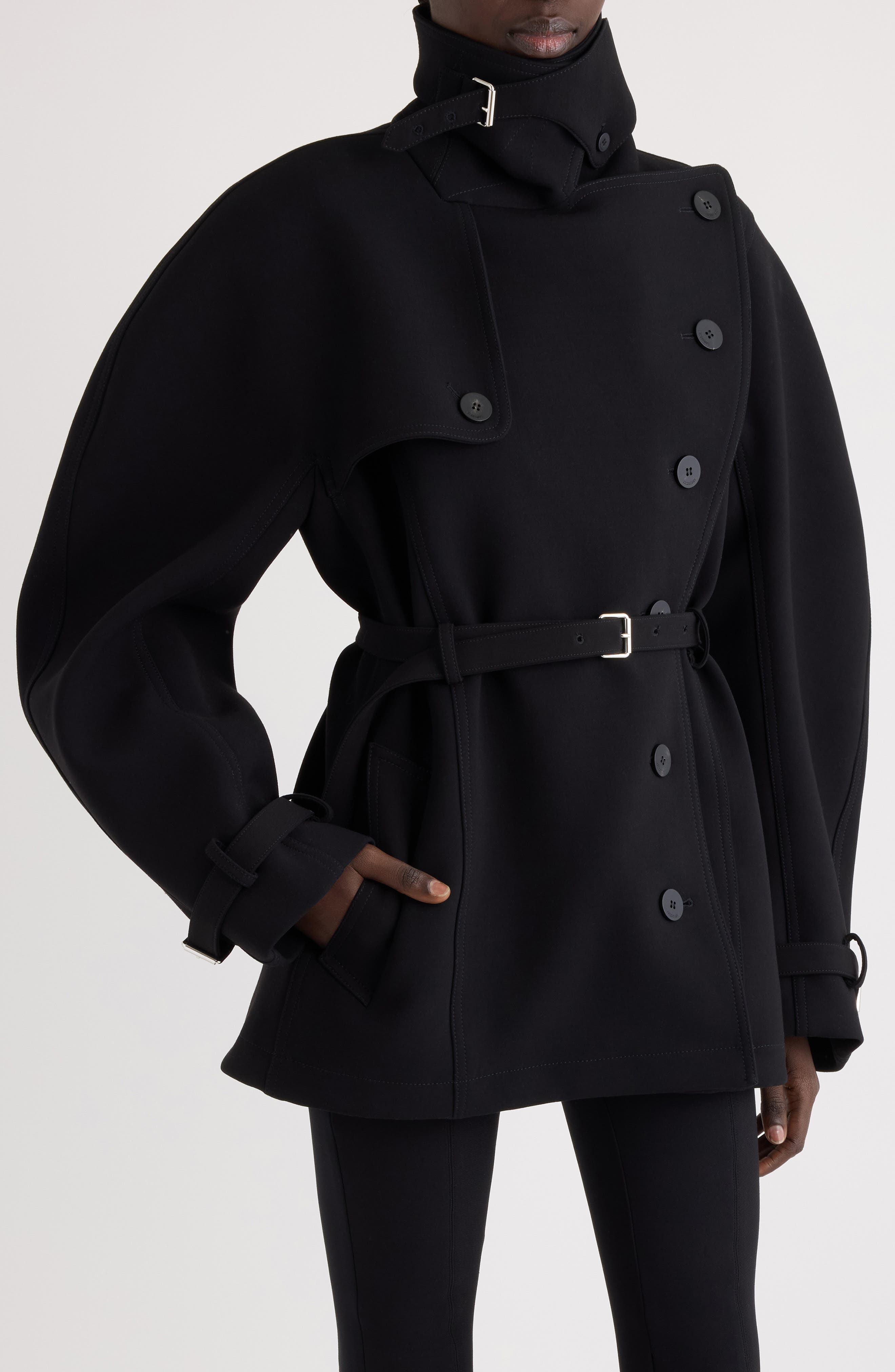 Le Trench Ovalo Court Short Trench Coat (Women) | Nordstrom