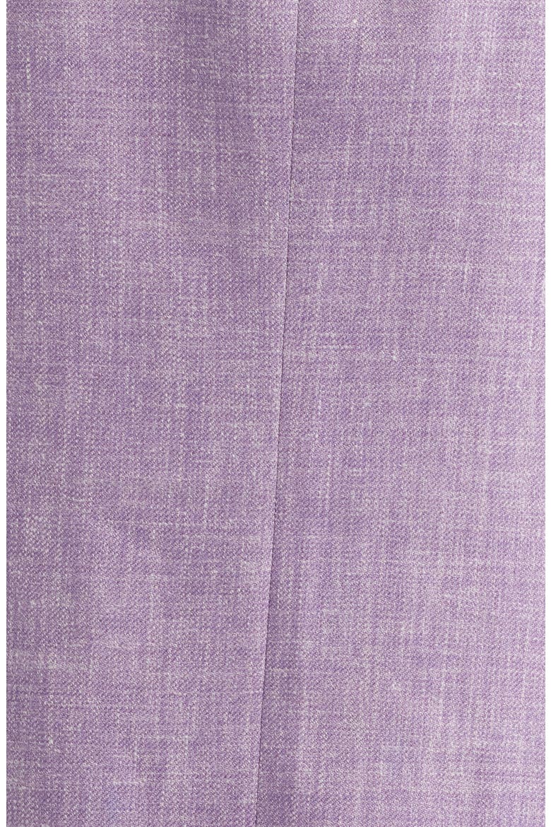 Hyperlight Soft Light Purple Mélange Silk & Linen Blend Sport Coat, Alternate, color, PURPLE