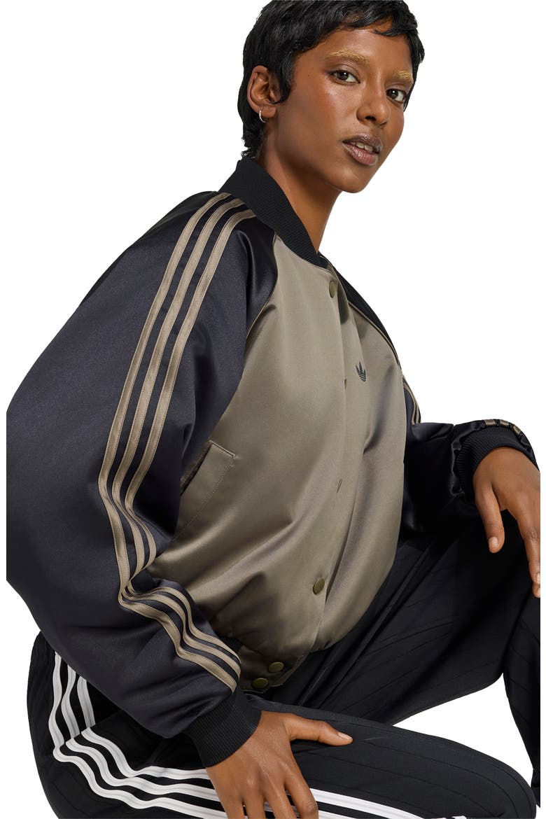 SST Bomber Jacket, Alternate, color, BRANCH/ BLACK/ GOLD
