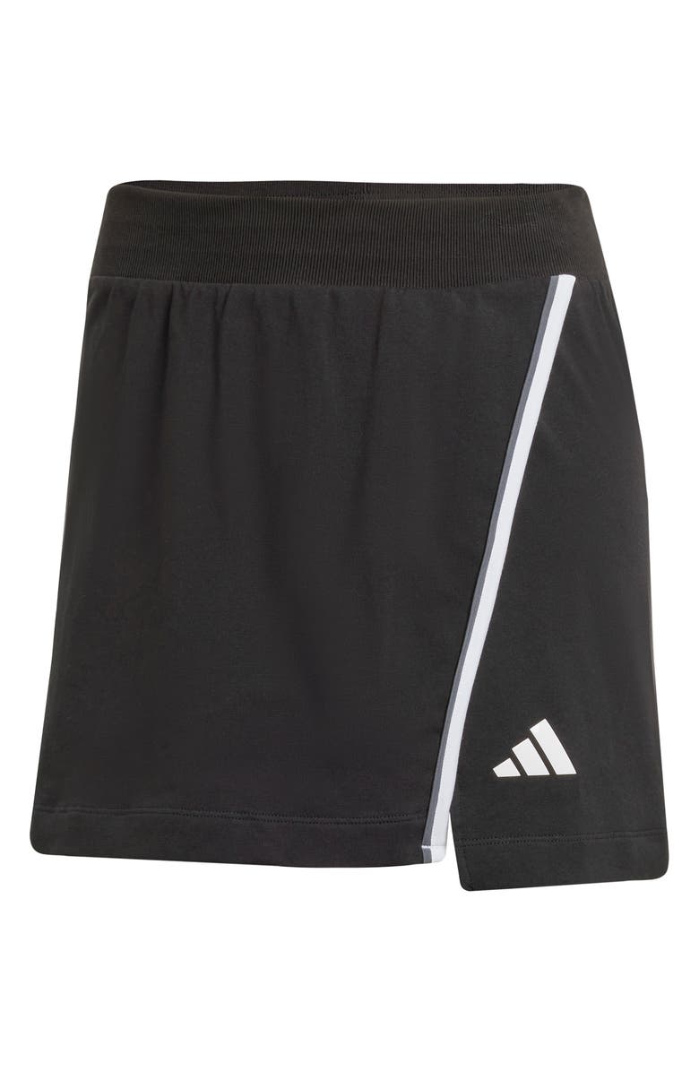 adidas Essentials Stretch Cotton Slim Fit Skort, Alternate, color, 