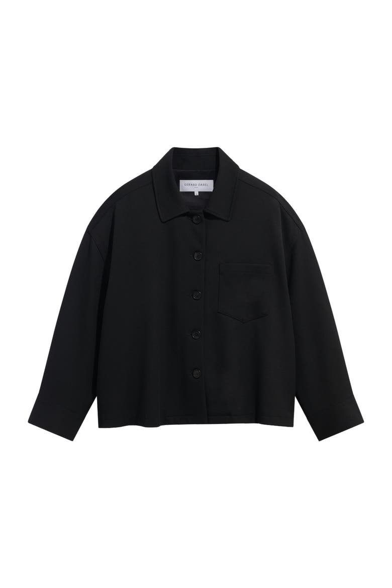 Junia Oversized Jacket, Alternate, color, Black