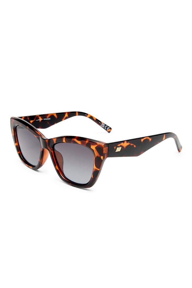 Lumen Cat Eye Sunglasses, Alternate, color, TORTOISE