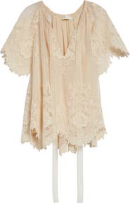 Zimmermann Luna Lace Flutter Top